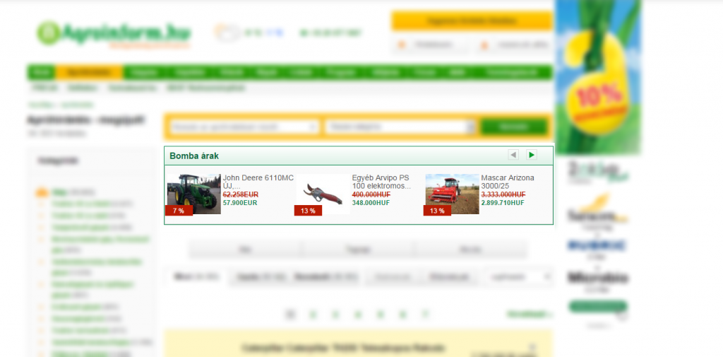 Agroinform.hu apróhirdetések